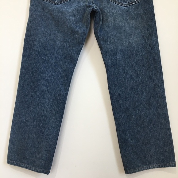 Lee Premium Select Straight Leg Dark Blue Denim Jeans - Picture 4 of 16